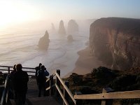 First Sighting   Shrouded in a late afternoon mist we were a little disappointed  but at least we had another full day to revisit.