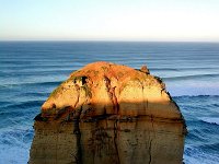 Late Riser   The sun revealed this stack after the others - it seemed close enough to touch!