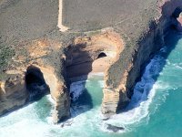 Frontdoor View   Looking into the entrance of one of the many gorges along the coast.  Flying is not just about getting from point A to point B!